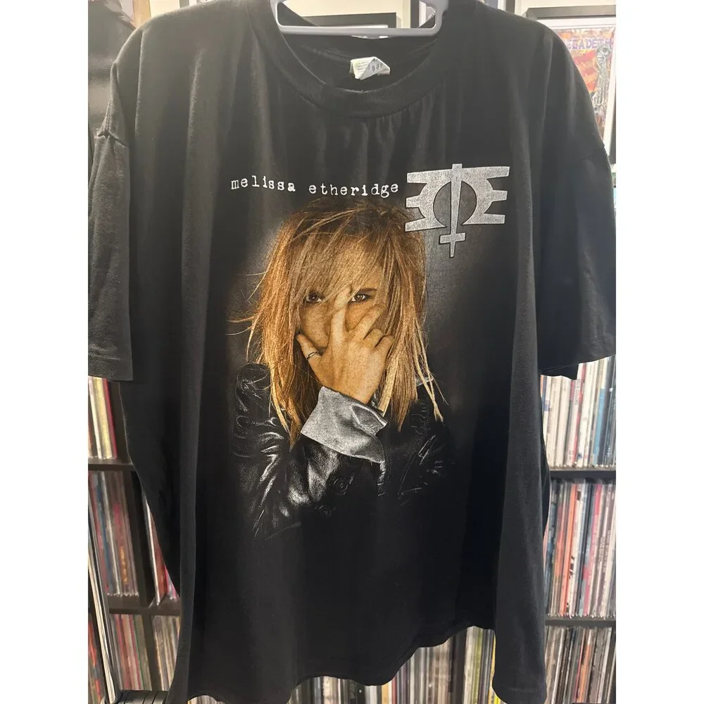 1995/6 Melissa Etheridge Your Little Secret Black Winterland XL T-Shirt‎